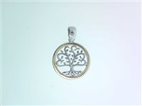 Anhänger Sommer LIFE in Gold ALBERO_DELLA_VITA - ALBERO_DELLA_VITA